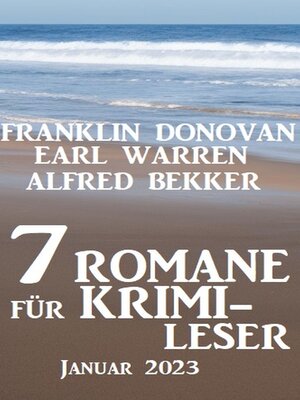 cover image of 7 Romane für Krimileser Januar 2023